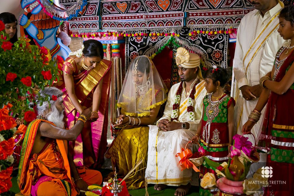 Tamilische Hochzeit